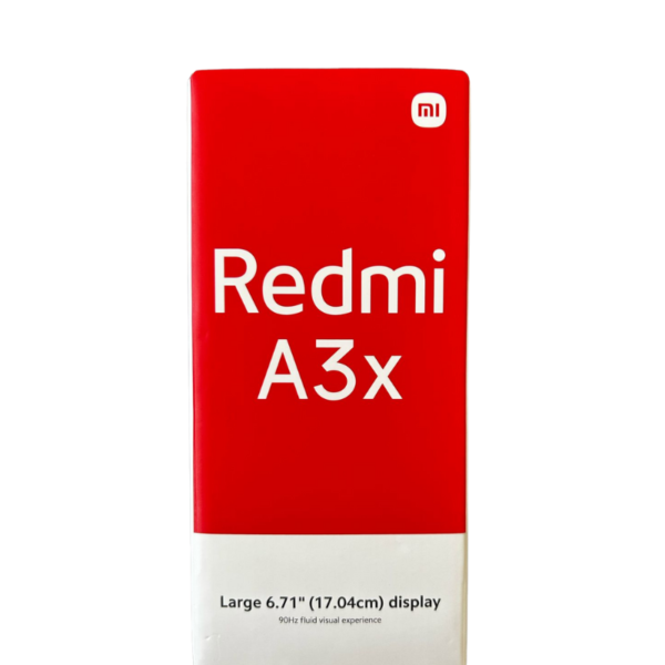 Caixa do redmi A3x 125gb.